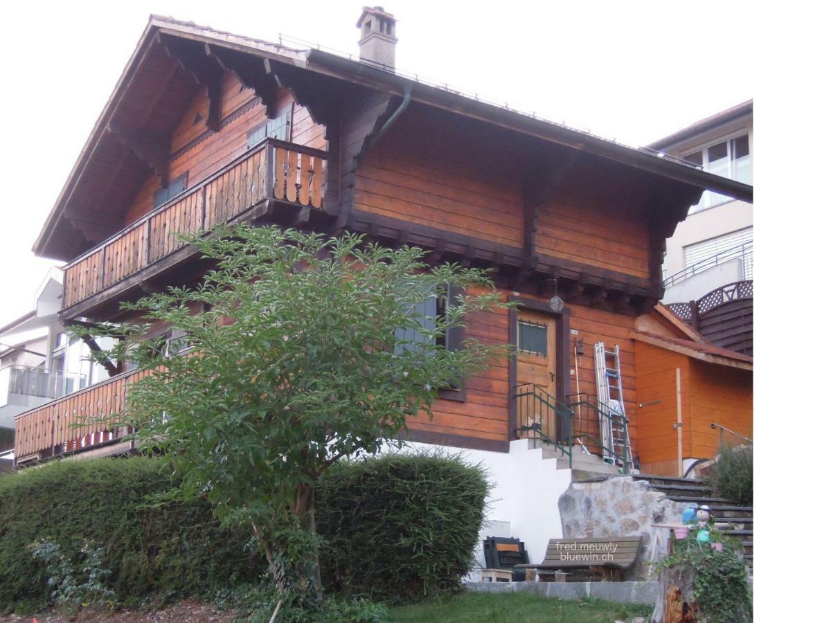 "Les Echalas" Appartement Independant Avec Cuisine En Lavaux Unesco Chexbres Ngoại thất bức ảnh
